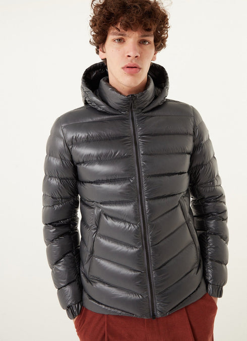 Piumino Uomo MU12713TW in tessuto giapponese Grigio COLMAR- Francavilla Moda